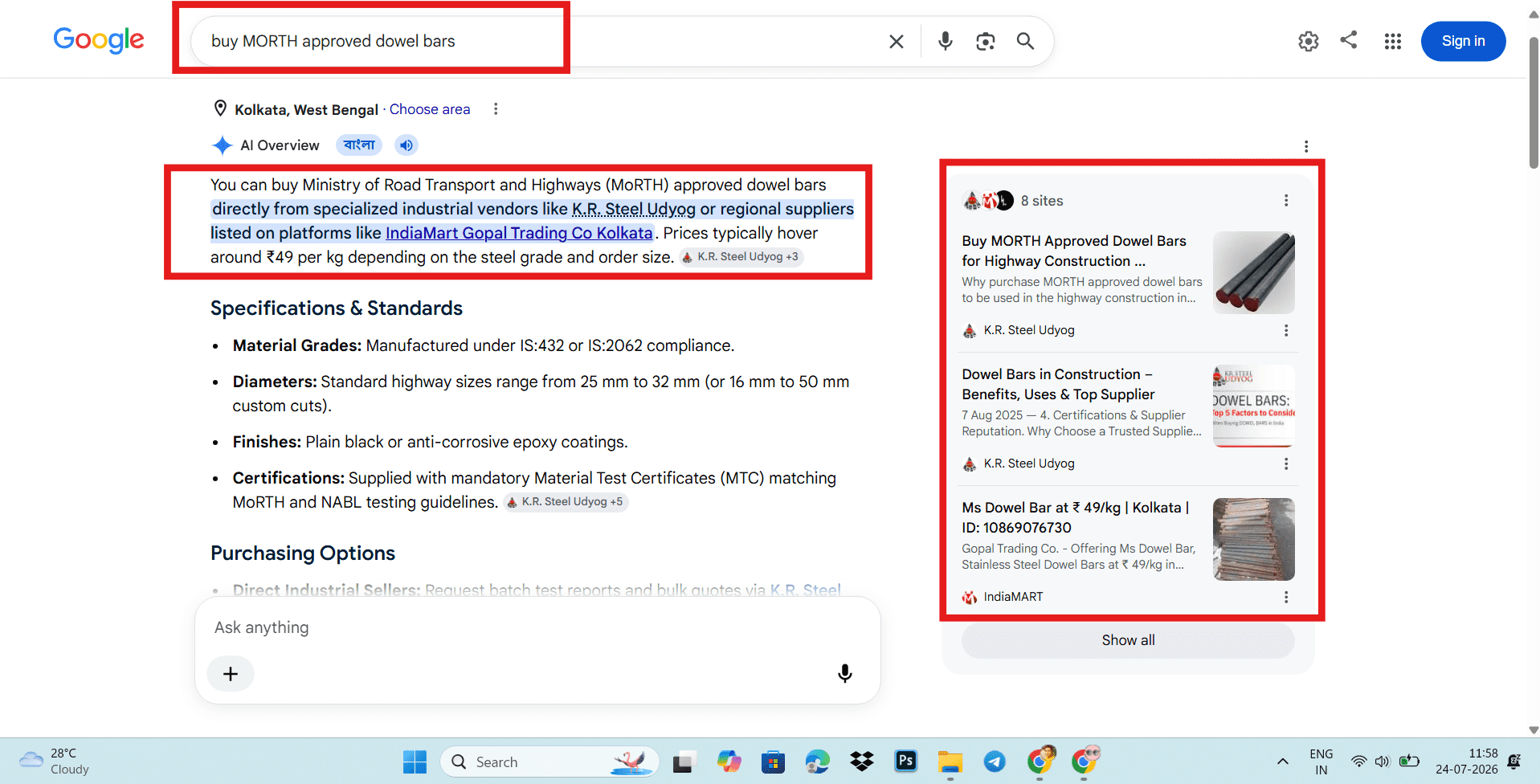 Real results achieved within 45 days